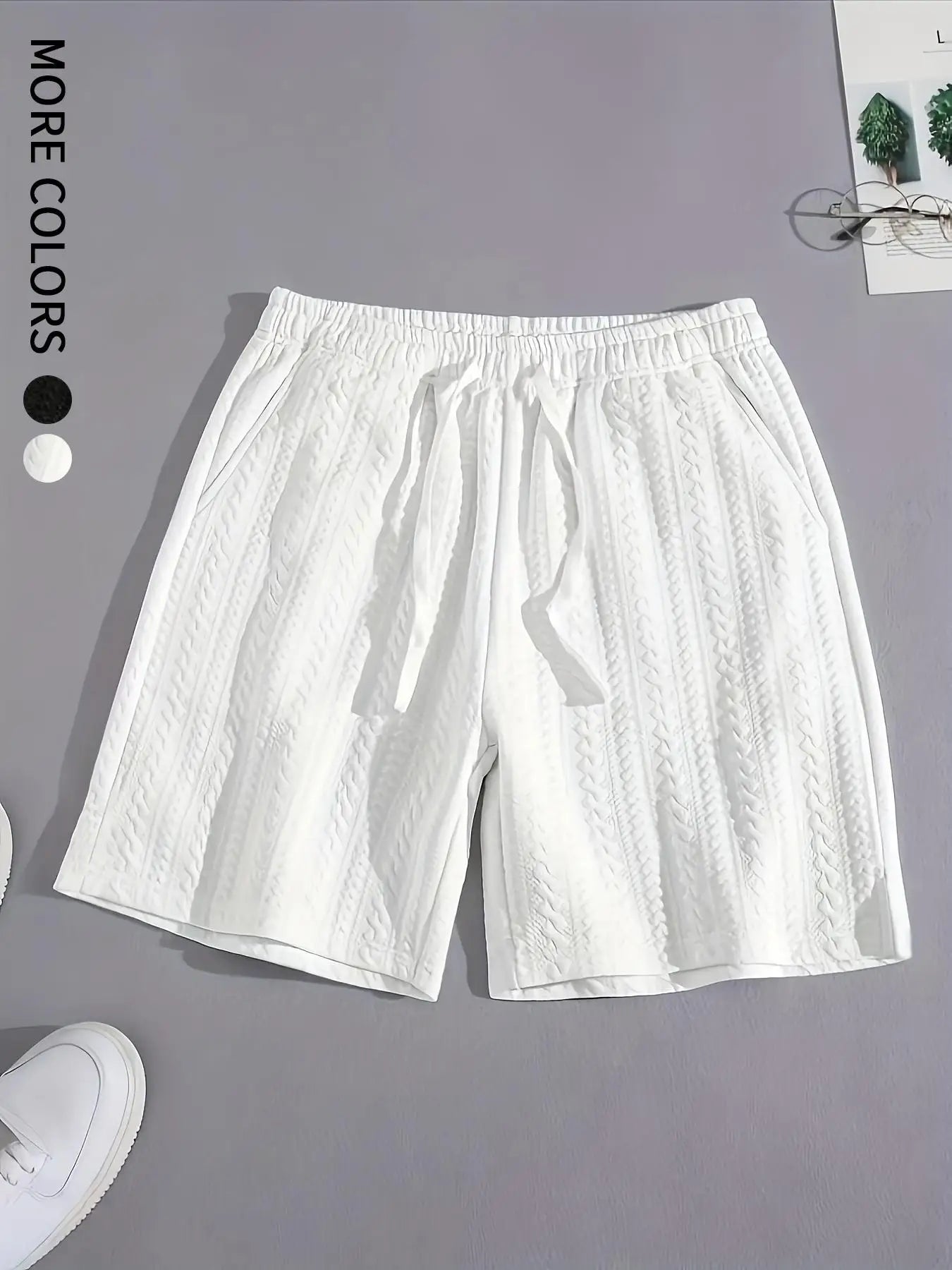 Men’s Knitted Casual Shorts