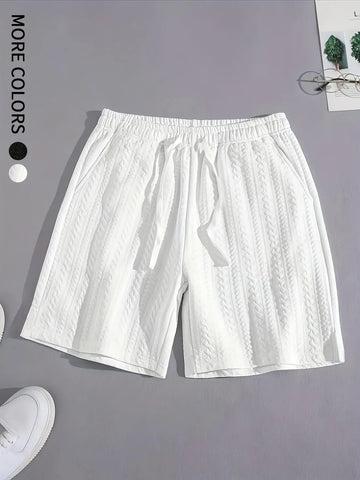 Men’s Knitted Casual Shorts